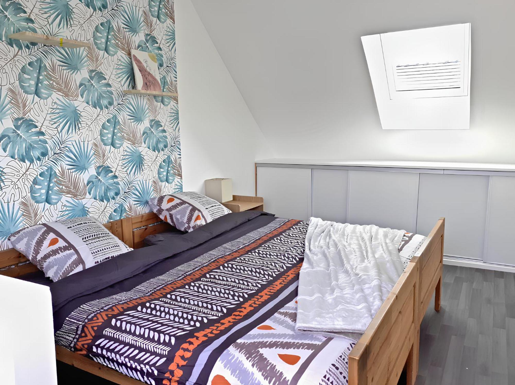 L'Artistique, 4 Lits, 2 Chambres, Stationnement Gratuit, Spacieux, Atypique Amiens Eksteriør bilde
